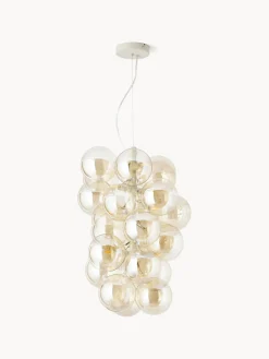 Westwing Collection Lámpara de techo de vidrio de diseño Bubbles