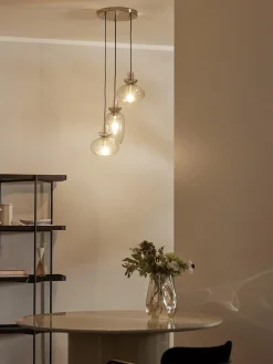 Westwing Collection Lámpara de techo de vidrio Nyra^ Lámparas De Techo|Lámparas De Techo