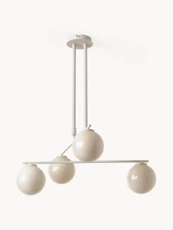 Westwing Collection Lámpara de techo de vidrio opalino Atlanta