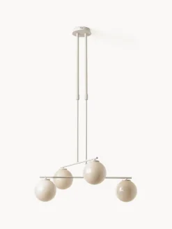 Westwing Collection Lámpara de techo de vidrio opalino Atlanta