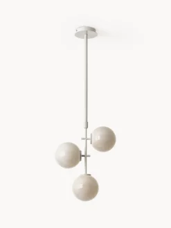 Westwing Collection Lámpara de techo de vidrio opalino Atlanta