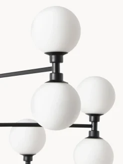 Westwing Collection Lámpara de techo grande de vidrio opalino Grover