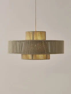 Westwing Collection Lámpara de techo grande de lino Lace^ Lámparas De Techo|Lámparas De Techo