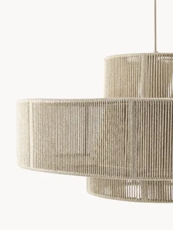 Westwing Collection Lámpara de techo grande de lino Lace^ Lámparas De Techo|Lámparas De Techo