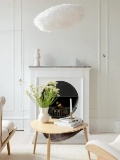 UMAGE Lámpara de techo grande de plumas Eos Esther, tamaños diferentes