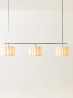 Westwing Collection Lámpara de techo grande de lino Lucina^ Lámparas De Techo|Lámparas De Techo