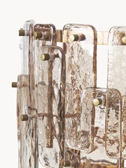 Westwing Collection Lámpara de techo grande de vidrio Cersei