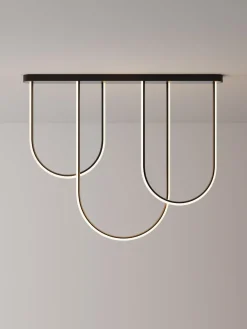 Westwing Collection Lámpara de techo grande LED Ivar^ Lámparas De Techo|Lámparas De Techo