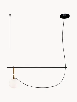 Artemide Lámpara de techo grande soplada artesanalmente Nh