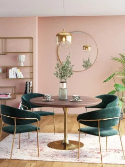 Kare Design Lámpara de techo pequeña de vidrio Golden Goblet^ Lámparas De Techo|Lámparas De Techo