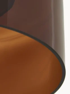 Hübsch Lámpara de techo pequeña de vidrio Flowy