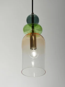 Nova Luce Lámpara de techo pequeña Murano