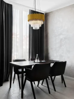 Nova Luce Lámpara de techo regulable Magnolia