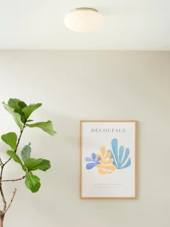 Halo Design Lámpara de techo soplada Twist, Ø 35 cm^ Plafones|Lámparas De Techo