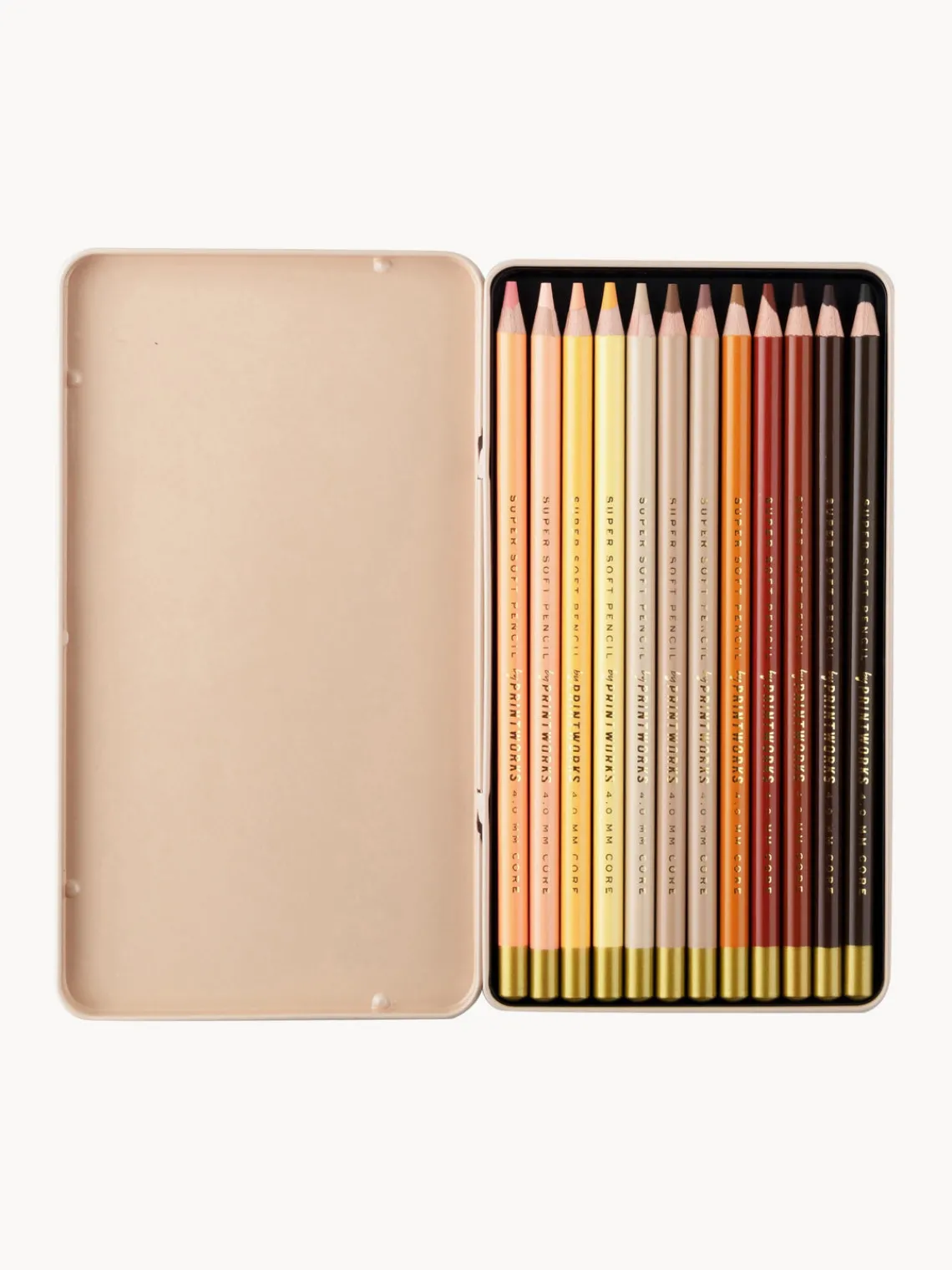 Printworks Lápices de colores Skin Tone, 12 uds.^ Material De Oficina|Material De Oficina