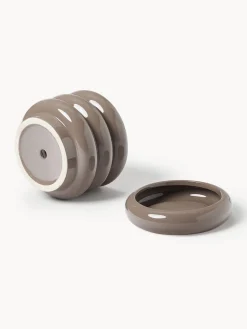 Westwing Collection Maceta de gres pequeña Rudi, 16 cm^ Maceteros|Jarrones