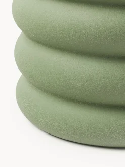 Westwing Collection Macetero de gres Rudi, 23 x 7 cm