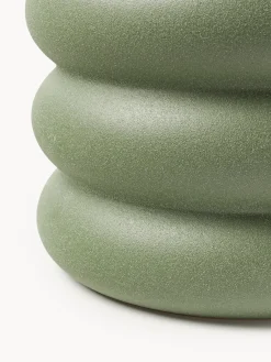 Westwing Collection Macetero de gres Rudi, 30 x 6 cm