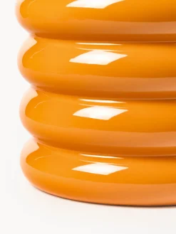 Westwing Collection Macetero de gres Rudi, 23 x 4 cm^ Maceteros|Jarrones