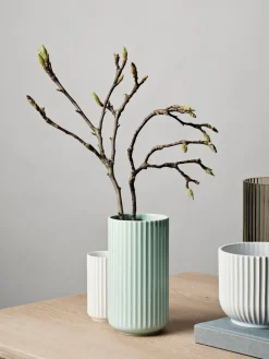 Lyngby Porcelaen Macetero de porcelana Lyngby, 13 cm^ Maceteros|Jarrones