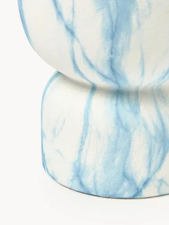 Westwing Collection Macetero en look mármol Kiko, 20 cm