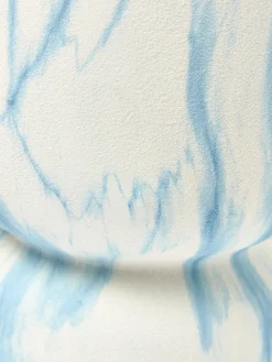 Westwing Collection Macetero en look mármol Kiko, 20 cm