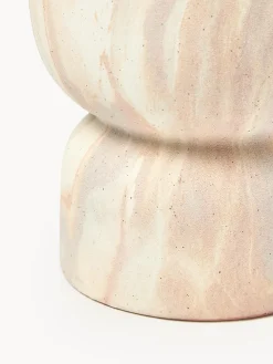 Westwing Collection Macetero en look mármol Kiko, 20 cm