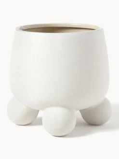 Westwing Collection Macetero grande de dolomita Olea, Al 32 cm^ Maceteros|Jarrones