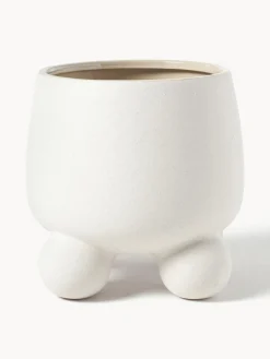 Westwing Collection Macetero grande de dolomita Olea, Al 32 cm^ Maceteros|Jarrones