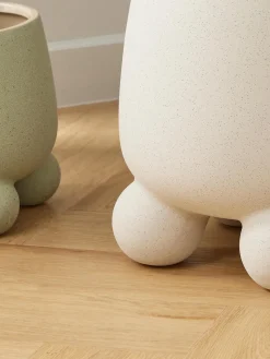 Westwing Collection Macetero grande de dolomita Olea, Al 32 cm^ Maceteros|Jarrones