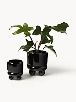 Westwing Collection Macetero pequeño Bryn, 18 cm^ Maceteros|Jarrones