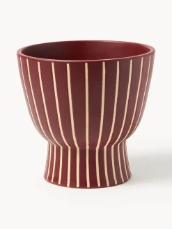 Westwing Collection Macetero pintado a mano Elio, 23 cm^ Maceteros|Jarrones