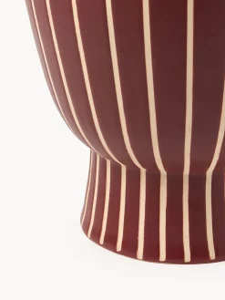 Westwing Collection Macetero pintado a mano Elio, 23 cm^ Maceteros|Jarrones