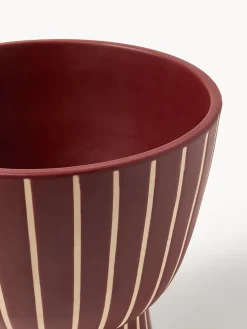 Westwing Collection Macetero pintado a mano Elio, 23 cm^ Maceteros|Jarrones