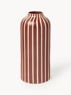 Westwing Collection Macetero pintado a mano Elio, 23 cm^ Jarrones|Jarrones