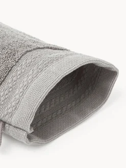 Westwing Collection Manoplas de baño de algodón ecológico Premium, 2 uds.^ Toallas|Mantas