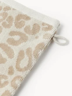 Westwing Collection Manoplas de baño Leo, 2 uds.^ Toallas|Mantas