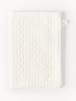 Westwing Collection Manoplas de baño Niam, 2 uds.^ Toallas|Mantas