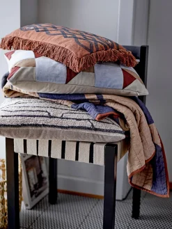 Bloomingville Manta acolchada de algodón ecológico Roosi^ Mantas