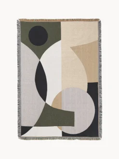 Ferm Living Manta de algodón ecológico Entire