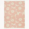 Marimekko Manta de algodón Unikko^ Mantas