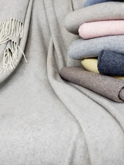 Manta de lana con cachemira Faro^ Mantas