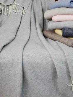 Manta de lana con cachemira Faro