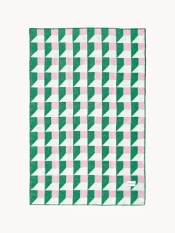 Maison Deux Manta de lana Cubics