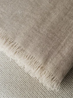 blomus Manta de lana merino Moonbeam