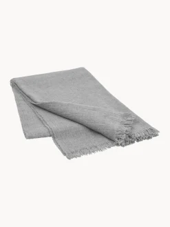 blomus Manta de lana merino Sharkskin