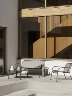 blomus Manta de lana merino Sharkskin