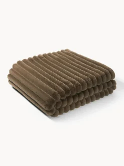 Westwing Collection Manta de piel sintética Lovey^ Mantas