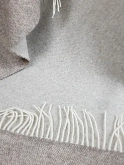 Manta reversible de lana con cachemira Faro