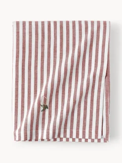 Westwing Collection Mantel a rayas con motivos bordados Melony^ Manteles|Manteles